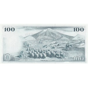 Iceland, 100 Kronurs, 1961, UNC, p44a