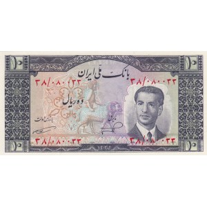 Iran, 10 Rials, 1953, UNC, p59