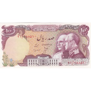 Iran, 100 Rials, 1976, UNC, p108
