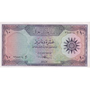 Iraq, 10 Dinars, 1959, UNC, p55b