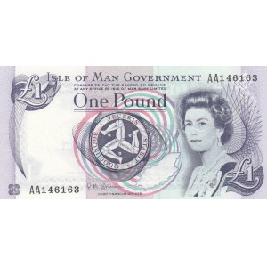 Isle Of Man, 1 Pound, 1983, UNC, p40c