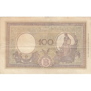 Italy, 100 Lire, 1896-1943, VF, p60