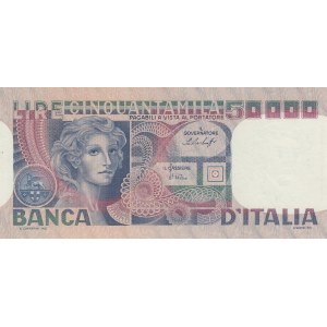 Italy, 50.000 Lire, 1977, UNC (-), p107a
