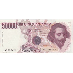 Italy, 50.000 lire, 1992, UNC, p116a