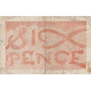 Jersey, 6 Pence, 1941-42, VF (-), p1