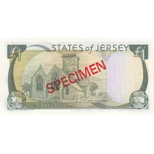 Jersey, 1 Pound, 2000, UNC, p26s