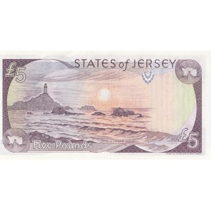 Jersey, 5 Pounds, 2000, UNC, p27a