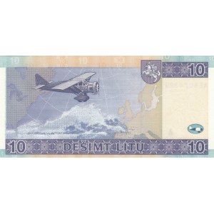 Lithuania, 10 Litu, 2007, UNC, p68