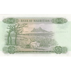 Mauritius, 25 Rupees, 1967, UNC, p32b