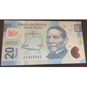 Mexico, 20 Pesos, 2013, UNC, p122