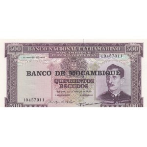 Mozambique, 500 Escudos, 1967, UNC, p110