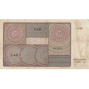 Netherlands, 25 Gulden, 1944, VF (+), p60
