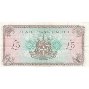 Northern Ireland, 5 Pounds, 1993, VF, p331b