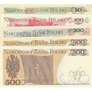 Poland, 5 Pieces UNC Banknotes