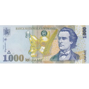 Romania, 1000 Lei, 1998, UNC, p106