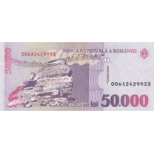 Romania, 50000 Lei, 1996, UNC, p109a