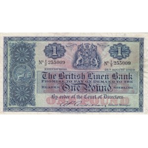 Scotland, 1 Pound, 1958, VF (+), p157d
