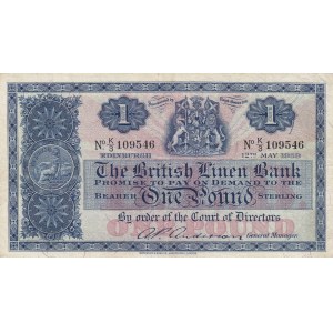 Scotland, 1 Pound, 1959, XF (-), p157d