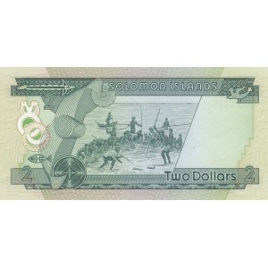 Solomon Islands, 2 Dollars, 1977, UNC, p5a