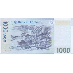 South Korea, 1000 Won, 2007, UNC, p54