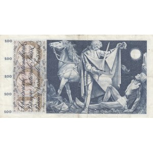 Switzerland, 100 Franken, 1967, VF, p49j