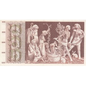 Switzerland, 500 Franken, 1967, XF, p51e