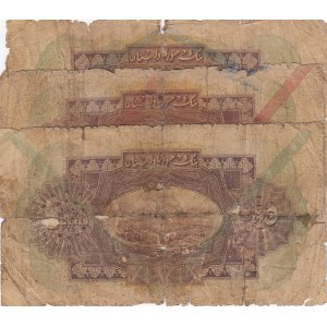 Syria, 5 Livres, 1939, POOR, p41, (Total 3 banknotes)