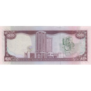 Trinidad and Tobago, 20 Dollars, 2002, UNC, p44b