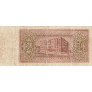 Turkey, 50 Kurush, 1944, FINE, p134, 2/1. Emission