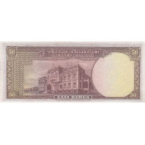 Turkey, 50 Kurush, 1942-1944, UNC, p133