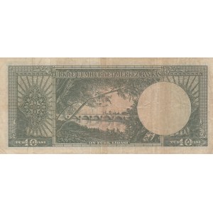 Turkey, 10 Lira, 1963, FINE, p161, 5/6. Emission