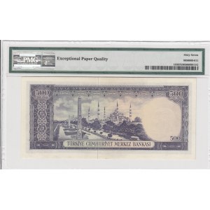 Turkey, 500 Lira, 1968, UNC, p183, HİGH CONDİTİON