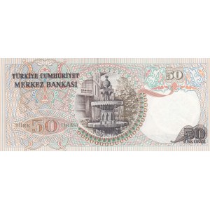 Turkey, 50 Lira, 1983, UNC, p187Ab, 6/2. Emission, I90