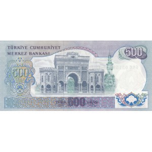 Turkey, 500 Lira, 1974, UNC, p190e, 6/2. Emission