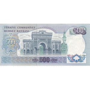 Turkey, 500 Lira, 1974, UNC, p190e, 6/2. Emission