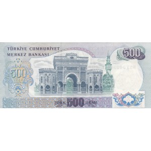 Turkey, 500 Lira, 1974, UNC, p190e, 6/2. Emission