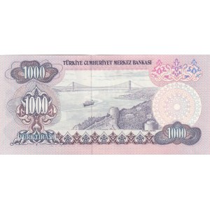 Turkey, 1.000 Lira, 1978, UNC, p191, 6/1. Emission
