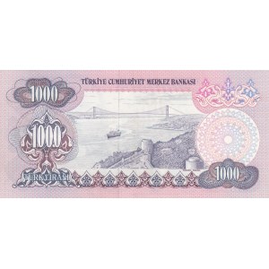 Turkey, 1000 Lira, 1979, AUNC, p191, 6/2. Emission