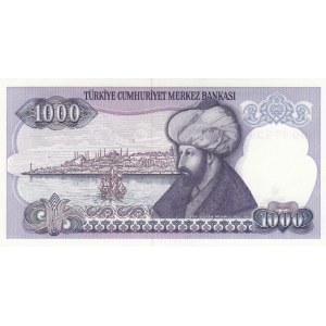 Turkey, 1000 Lira, 1988, UNC, p196, 7/2. Emission, H90 last prefix
