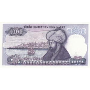 Turkey, 1000 Lira, 1988, UNC, p196, 7/2. Emission, I01 first prefix