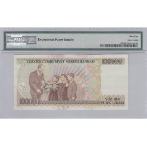 Turkey, 100.000 Lira, 1991, UNC, p205a, 7/1. Emission, A01