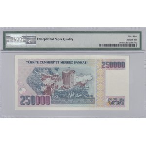 Turkey, 250.000 Lira, 1992, UNC, p207, 7/1. Emission, A01