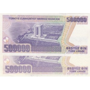 Turkey, 500.000 Lira, 1997, UNC, p212, 7/4. Emission