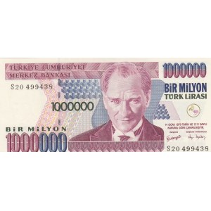 Turkey, 1.000.000 Lira, 2002, UNC, p209c, 7/3. Emission, S20
