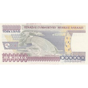 Turkey, 1.000.000 Lira, 2002, UNC, p209c, 7/3. Emission, S20