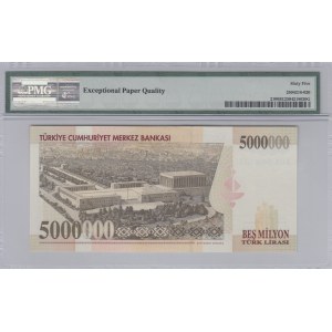 Turkey, 5.000.000 Lira, 1997, UNC, p210, 7/1. Emission, A01