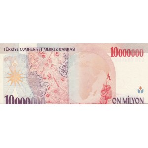 Turkey, 10.000.000 Lira, 1999, UNC, p214, 7/1. Emission