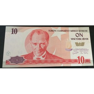 Turkey, 10 New Turkish Lira, 2005, UNC, p218, 8/1. Emission, H90