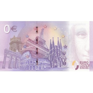 Türkiye, 0 Euro, 2019, UNC, FANTASY BANKNOTE, Graand Pazaar