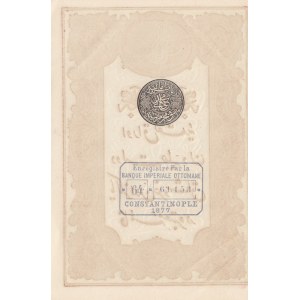 Turkey, Ottoman Empire, 10 Kurush, 1877, UNC, p48c, Mehmed Kani